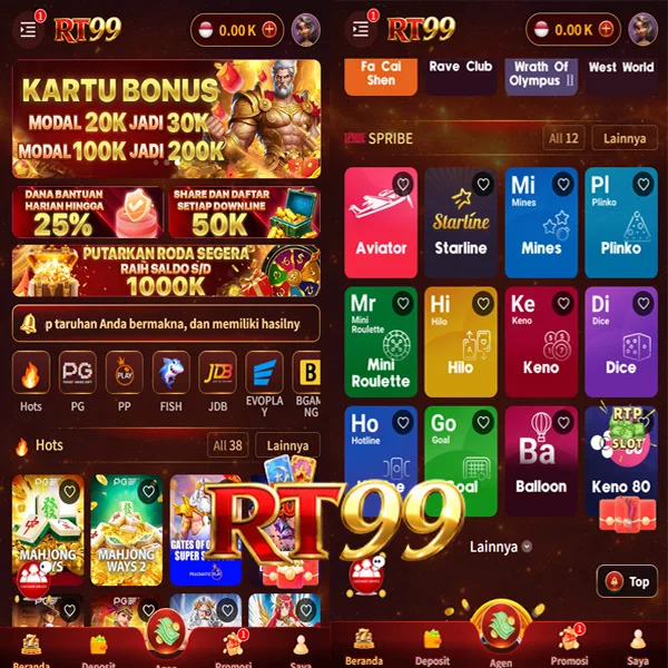 RT99 Game Online Resmi 2026