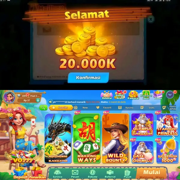 VO777 Maxwin Pola Gacor Hari Ini